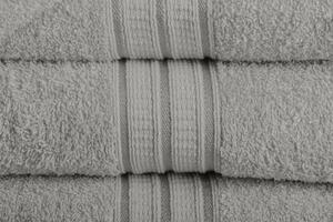 Aaryans Froté ručník Stella, světle šedý , 50x100 cm