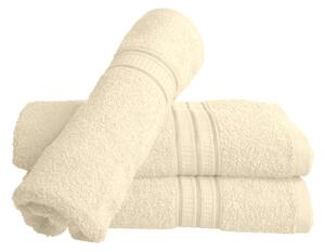 Aaryans Froté ručník Stella krémový , 50x100 cm