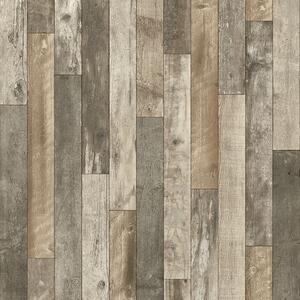 Beaulieu International Group, PVC podlaha - lino Domo 2154, na míru, šíře 2m,3m,4m, hnědá, bez podkladu, koupelna