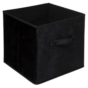 5five Simply Smart Úložný box Soft, 31x31x31 cm, černá