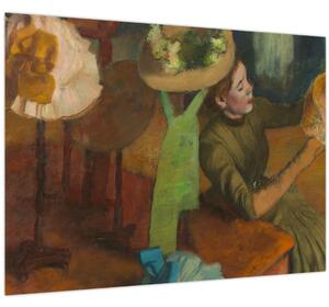 Obraz - Edgar Degas, The Millinery Shop, reprodukce (70x50 cm)