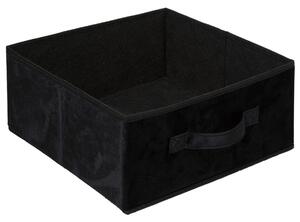 5five Simply Smart Úložný box Soft, 15x31x31 cm, černá