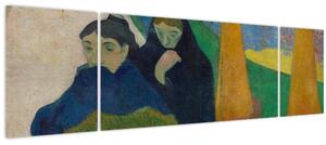 Obraz - Paul Gauguin, Arlésiennes (Mistral), reprodukce (170x50 cm)