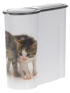 Pets Collection Úložný box Kitten, 25,5x12x25,5 cm, bílá