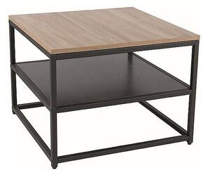 Moderní konferenční stůl Sego409, dub přírodní, 55x55cm