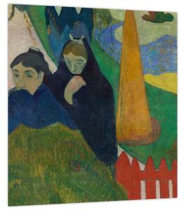 Obraz - Paul Gauguin, Arlésiennes (Mistral), reprodukce (30x30 cm)