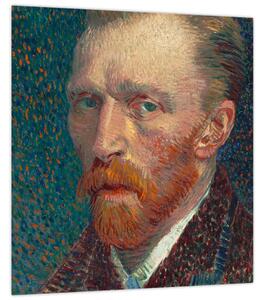 Obraz - Vincent van Gogh, Self-Portrait, reprodukce (30x30 cm)