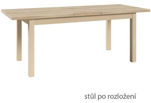 Jídelní stůl ORION P | 160x80 cm | rozkládací | VÝBĚR BAREV