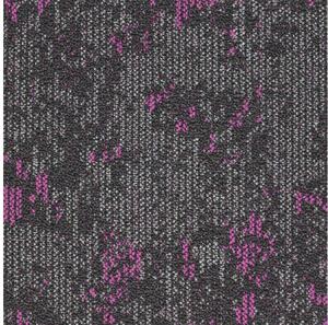 Pevanha kobercové čtverce Cloud 9678 šedá-fialová