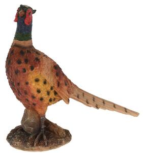 ProGarden Zahradní figurka z polyresinu Pheasant, 27,5 cm, vícebarevná