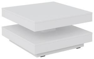 KONFERENČNÍ STOLEK, bílá, kompozitní dřevo, 70/70/34 cm Xora, Online Only