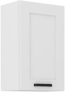 STL 45 cm skříňka horní jednodveřová LUNA Barevné provedení LUNA: Bílá / Prachově šedá