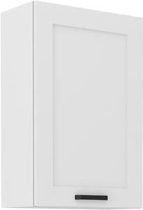 STL 60 cm skříňka horní jednodveřová LUNA (výška 90 cm) Barevné provedení LUNA: Bílá / Bílá