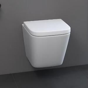 Kronenbach Cube záchodová mísa závěsná bez splachovacího kruhu bílá KB15500CU