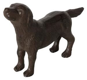 BOLTZE Zahradní litinová figurka Doggie 1, 12x15 cm, hnědá