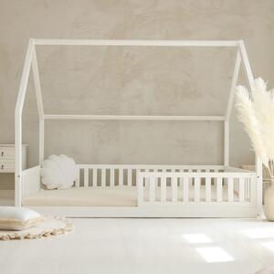 Dětská domečková postel Bianco - 140 x 200 cm / bílá