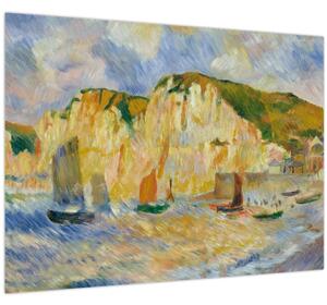 Obraz - Auguste Renoir, Sea and Cliffs, reprodukce (70x50 cm)