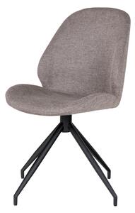 Jídelní židle MUNTI šedá/černá