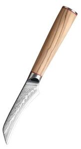 FUJUNI nůž na ovoce a zeleninu Paring 3,5" (90 mm) Olive AUS-10v