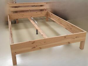 Dřevěná postel z masivu Edmonton - VÝPRODEJ 140x200