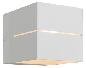 Moderní nástěnné svítidlo bílé 9,7 cm - Transfer Groove