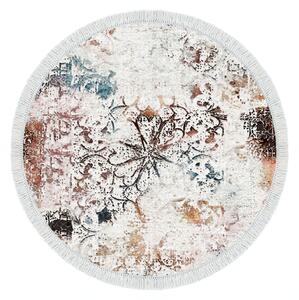 Conceptum Hypnose Kusový koberec Aln400609Rn, Vícebarevná Rozměr koberce: 100 cm KRUH