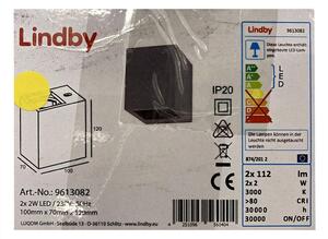 Lampenwelt - LED Nástěnné svítidlo CATALEYA 2xLED/2W/230V