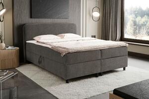 AMERICKÁ POSTEL, 180/200 cm, šedá MID.YOU, Online Only