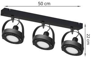 Stropní LED svítilna CHEST, 3xLED max.9W, (výběr ze 2 barev), (možnost polohování)