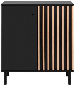 KOMODA, černá, dub artisan, 80/90/40 cm Livetastic, Online Only