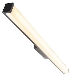 Moderní nástěnná lampa do koupelny černá 92 cm IP44 - Cascada