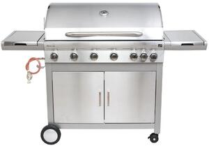 G21 BBQ Mexico Gril plynový, 7 hořáky, celkový výkon 22,05 kW/hod GAH-6ED