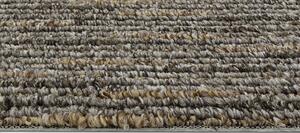 Breno Metrážový koberec GENEVA 93, šíře role 400 cm, Hnědá, Vícebarevné