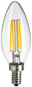 Dekorační LED žárovka E14 teplá 2700K 4W 400 lm svíčka