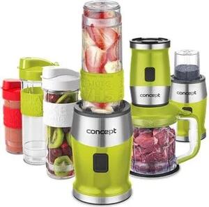 CONCEPT SM-3393 Fresh Nutri smoothie mixér, chopper, mlýnek, 700W Zelený
