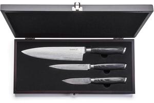 G21 Sada nožů Gourmet Damascus small box 3ks NB-D1095