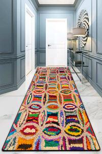 Conceptum Hypnose Kusový koberec Circulo Djt, Vícebarevná Rozměr koberce: 100 x 300 cm