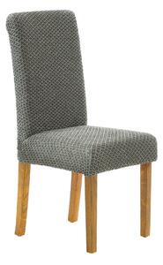 Bi-pružný potah na židli, geometrický vzor