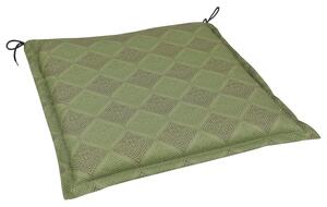 GO-DE Textil Sada zahradních podsedáků Raute (zelená, polštářek, 5 cm, 2 kusy) (100316825024)