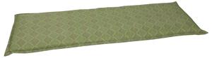 GO-DE Textil Sada zahradních podsedáků Raute (zelená, podsedák na lavici, 3 místa k sezení) (100316825022)