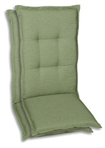 Go-De Textil Sada zahradních podsedáků Uni (vysoká opěrka, 2 kusy, světle zelená) (100316826041)