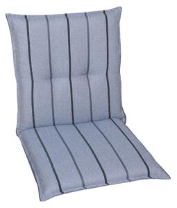 GO-DE Textil Sada zahradních podsedáků (modrá, nízká opěrka, 2 kusy) (100316827011)