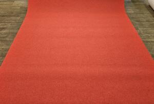 Svatební koberec - červený - 2m