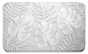 Světle šedá koupelnová předložka 45x75 cm Amber – douceur d'intérieur