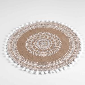 Jutové prostírání ø 38 cm Renata – douceur d'intérieur
