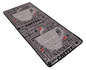 Conceptum Hypnose Kusový koberec Fincan - Grey, Vícebarevná Rozměr koberce: 60 x 140 cm