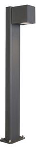 Chytrá venkovní stojací lampa antracitová 65 cm IP44 vč. WiFi GU10 - Baleno