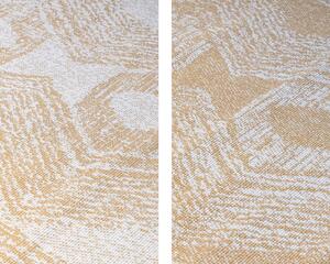 ELLE Decoration koberce Kusový koberec Gemini 106012 Ochre z kolekce Elle – na ven i na doma - 120x170 cm