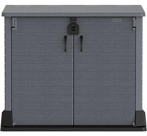 Plastový úložný box StoreAway 130 x 110 x 74 cm, 850l - šedý DURAMAX 86620