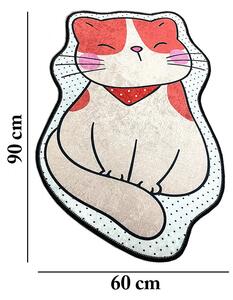 Conceptum Hypnose Kusový koberec Katze, Vícebarevná Rozměr koberce: 60 x 90 cm